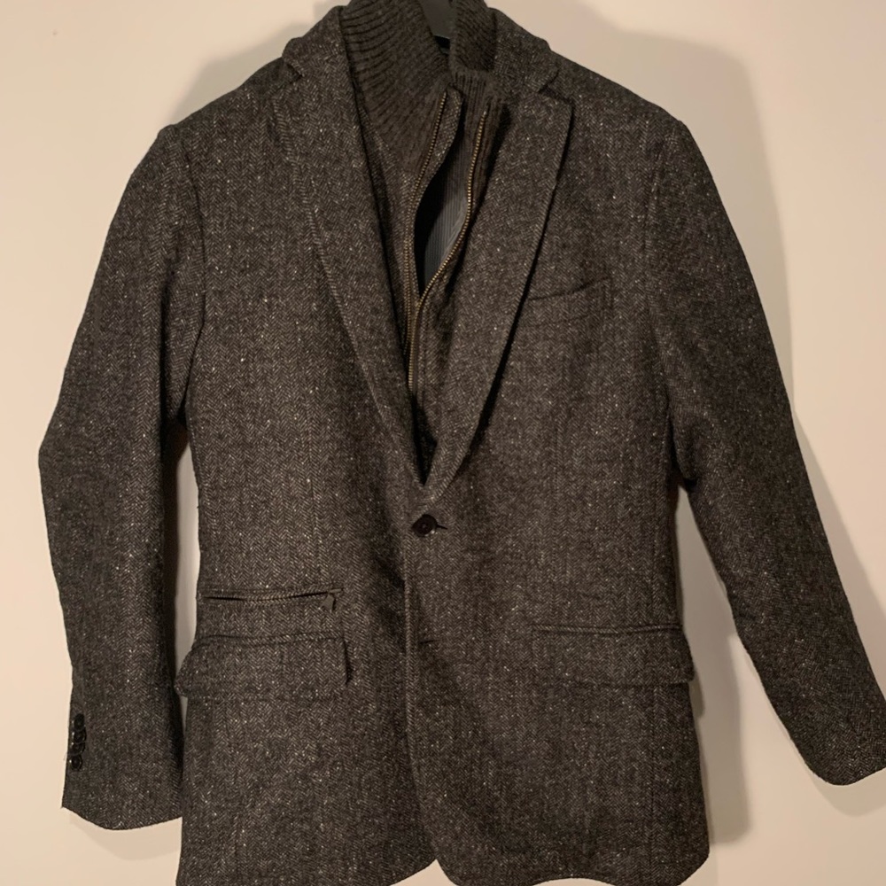 Banana Republic Coat with Matching Vest